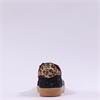 Victoria Berlin Laced Glitter Trainer - Black Leopard